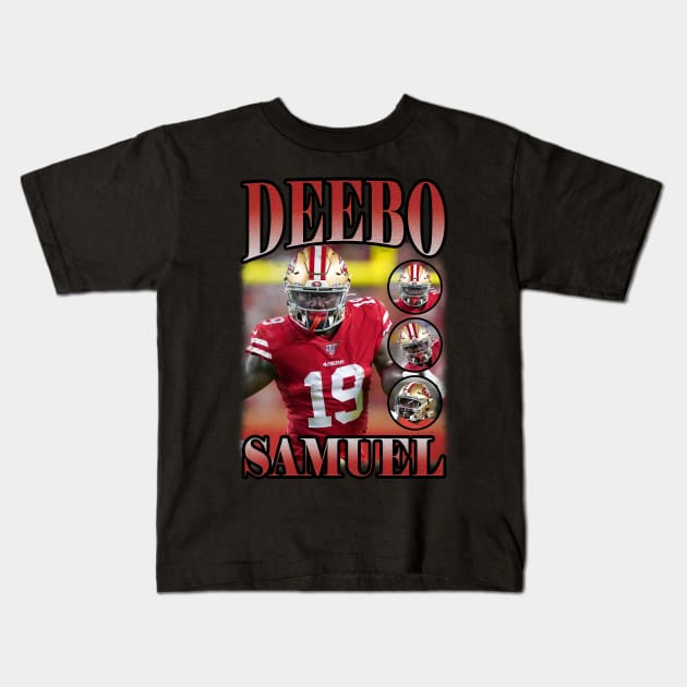 BOOTLEG DEEBO SAMUEL VOL 3 Kids T-Shirt by hackercyberattackactivity